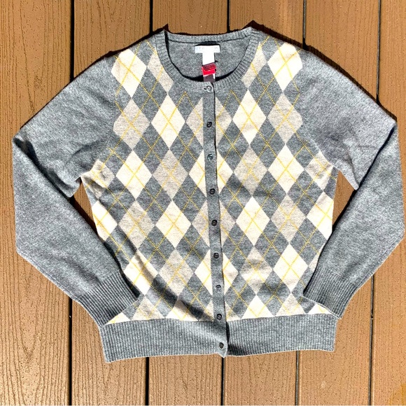TWEEDS Sweaters - TWEEDS 2 PLY 100% CASHMERE WOMENS CARDIGAN SWEATER SIZE LARGE